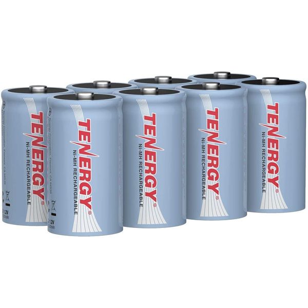 Tenergy Standard Blue D Size 10000mAh Battery Combos