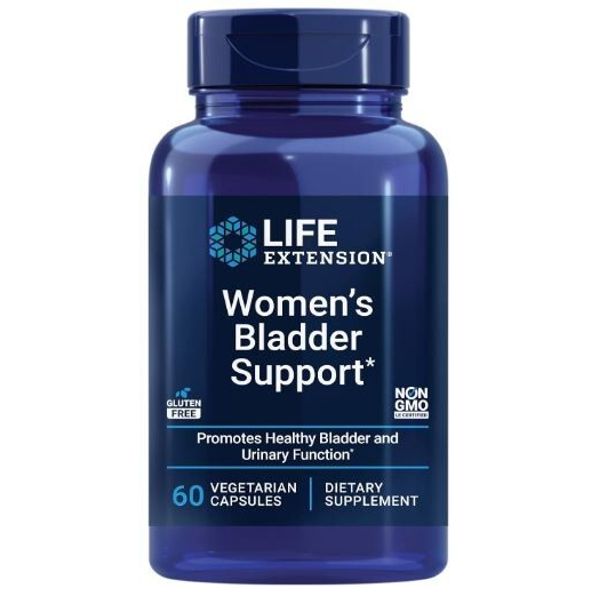 Life Extension Womens Bladder Support Urinary Function 60 Vegetarian Capsules