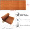 African Net Long Bathing Sponge,Net Exfoliating Back Scrubber for Body,Exfoliating Back Towel,Pack of 1 (Brown)