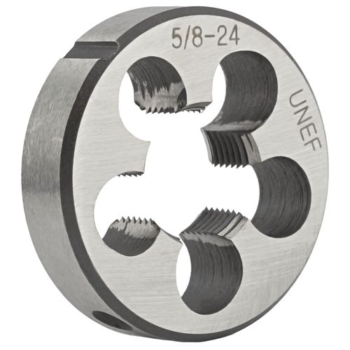 Aceteel 5/8"-24 UNEF Round Die, Right Hand Machine Thread Die 5/8 x 24 UNEF