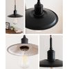 Ampoule 1 Light Black Modern Dining Maisema Pendant Light