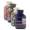 B4E Hot Water Bottles with Trendy Knitted Cover - Assorted Designs (Sweater)