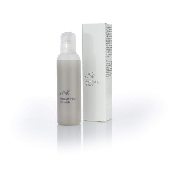 CNC cosmetic - Face Wash - MicroSilver BG TM - intensive, schonende Reinigung, normalisiert Talgproduktion, wirkt Irritationen und Entzündungen entgegen - milde Tenside, Glycerin, Silber, Zitronenöl