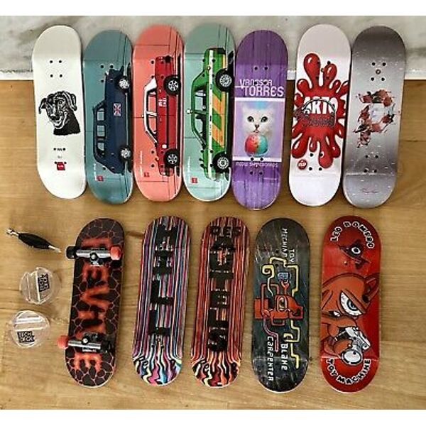 Tech Deck: Chocolate, Meow, Flip, Primitive, Revive, Toy Machine Fingerboard