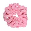 12 Pack Solid Hair Ties Scrunchies (Light Pink)
