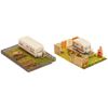 FALLER FA180495-2 allotment gardens with caravan
