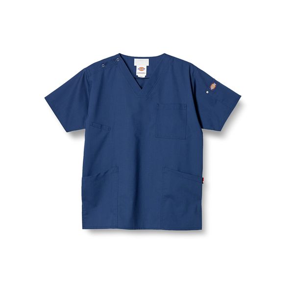 Dickies 7033SC Medical Scrubs, Hospital Whites, Stretch Fabric, Unisex, seals