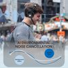 Bluetooth On Ear Headset with Mute Button Mic&USB Dongle for Office Call Meeting