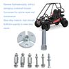 Flywheel Puller Tool, 8PCS ATV Flywheel Puller Flywheel Remover Kit Uniform Pressure Universal Replacement For Outboard