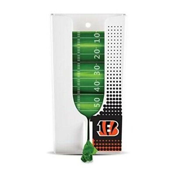 Pet dog Waste Bag Organizer Dispenser 4 FREE Rolls of bags Football NFL BENGALS