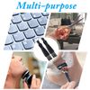 24PCS Men's Electric Shavers Cleaning Brush Double-Sided Shavers Brush Hair Brush Cleaner Tool Tiny Multi-Function Beard Brush Kit