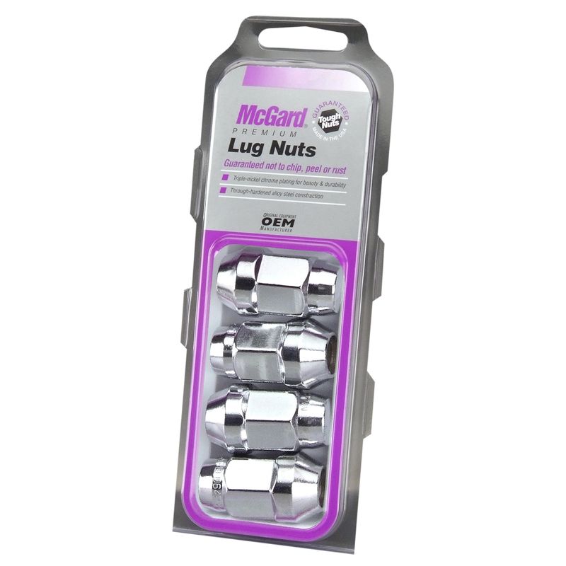 McGard Bulge Cone Seat Style Lug Nuts / Black / Bulk Box (69415) main image 1