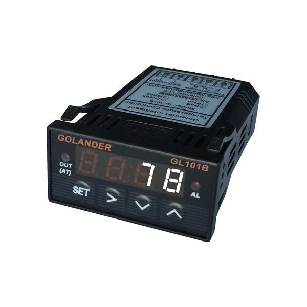 12V/24V DC Powered Universal 1/32 DIN PID Temperature Controller, White