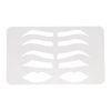 Eyebrow Lip Stencil, Eyebrow Lip Stencil Beginner Reusable Makeup Eyebrow Lip Template Microblading Supplies for Men Women, Fits Brow and Lip Shape for Easy Positioning