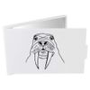 Azeeda 'Walrus Face' Compact/Travel/Pocket Makeup Mirror (CM00011440)