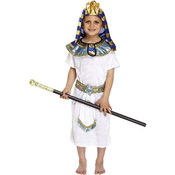 Boys Costume: Egyptian Pharaoh (Medium 6-8 Yrs)
