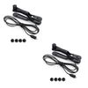 Double Q Smartphone Hitting Device Automatic Tap Smartphone Hitting Tool Accessory (Head + Clip) x 2