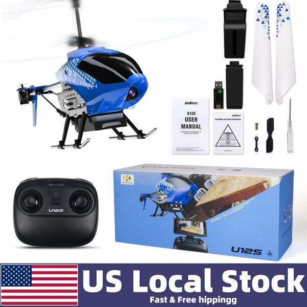 Cheerwing U12S RC Helicopter Wifi FPV 2-Speed 2.4G Remote Control w/ Camera Toys