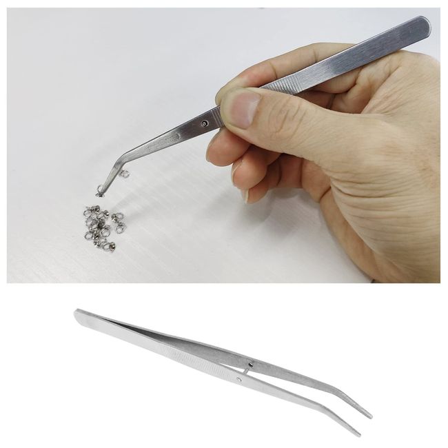 How to Use Tweezers to Sew Curves 