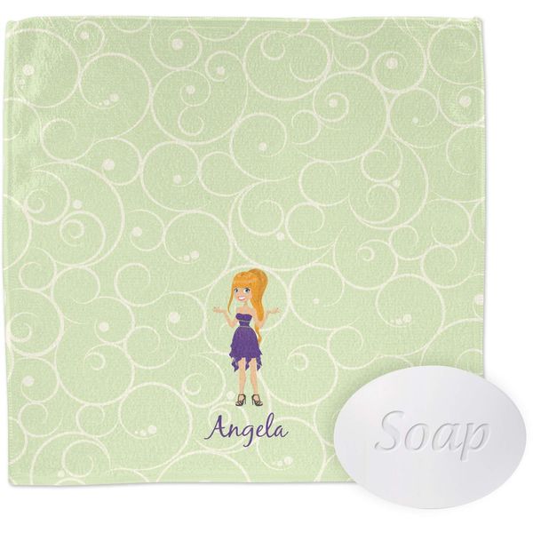 YouCustomizeIt Personalized Custom Character (Woman) Washcloth