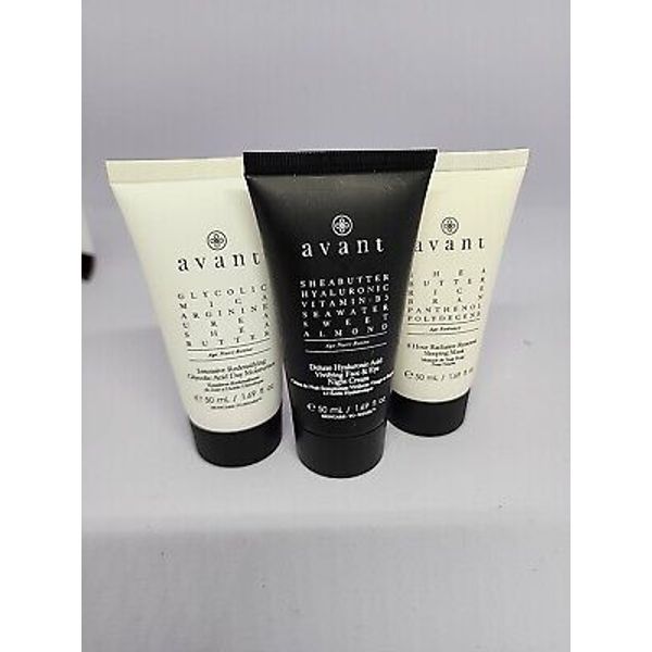 AVANT Intensive Redensifying Moisturizer, Sleeping Mask, & Night Cream Bundle