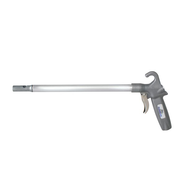 Guardair Long John 75LJ012AA Safety Air Blow Gun OSHA Compliant Alloy Nozzle with 12-Inch Aluminum Extension,Gray