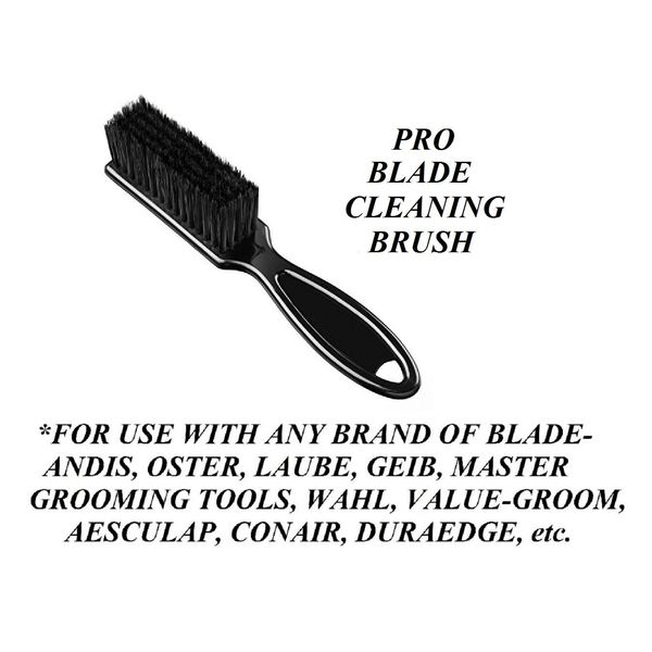CLIPPER & TRIMMER BLADE CLEANING BRUSH MAINTENANCE Nylon Bristle*For Oster,Andis