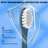 10 Pack Toothbrush Heads Compatible with Suri Electric Toothbrush, Replacement Brush Head Refill, Blue