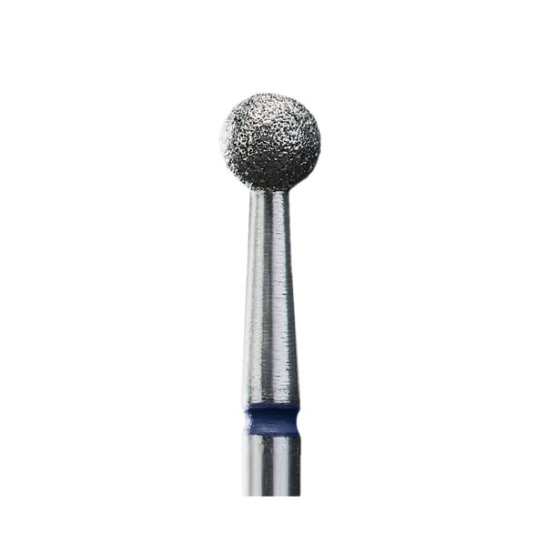 STALEKS Pro Diamond Nail Drill Bit FA01"Ball" Medium Blue,1 Pc 4MM - FA01B040