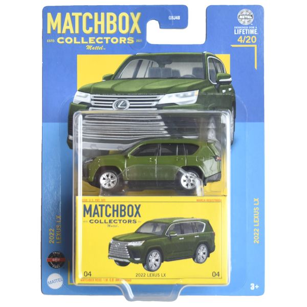 Matchbox 2022 Lexus LX, Collectors 4/20 [Green]