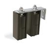 Doorking 1204-123 6" Slide Gate Guide Dual Roller Assembly w/ Enclosure