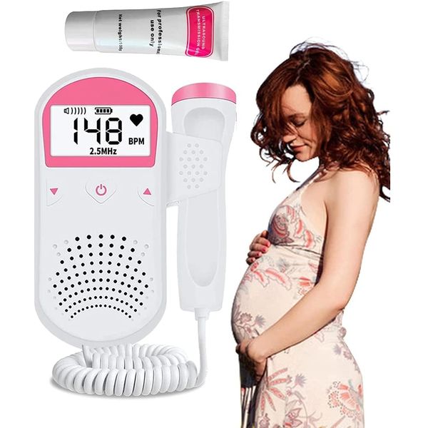 Gel for Doppler Fetal Monitor, Fetal Doppler for Pregnancy Accessories, Easy to Use at Home, UK-BAB01