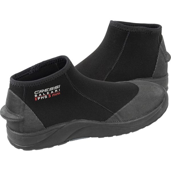 Cressi Baleari MD PHS, Black/Black, 6.5