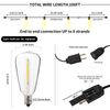 100FT Outdoor String Lights with Edison Shatterproof Bulbs, 2700K Lumens best!