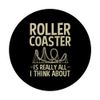 Roller Coaster Funny Amusement Park Rides PopSockets Adhesive PopGrip
