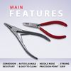 SURGICAL ONLINE Bead Capture Ring Opener & Closer Set - Ball Closure Body Piercing Tool Tattoo, Autoclavable, Needle Nose Beak
