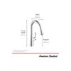 American Standars Southport kitchen Faucet Stainless Steel Multi Function✅
