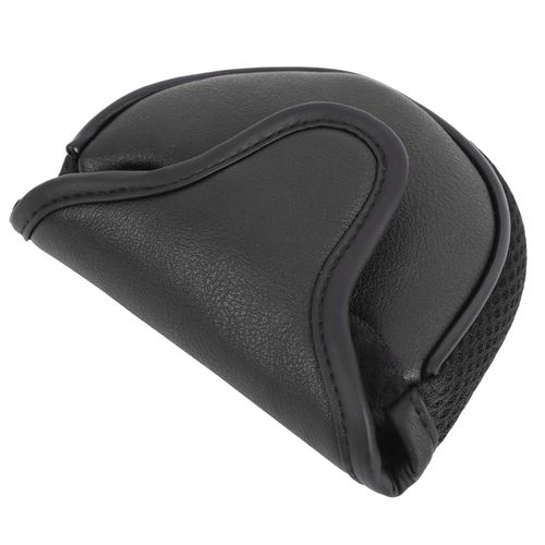 03 Golf Putter Protective Covers, Waterproof Golf Putter Bag Guard, Golf Putter Headgear, High Quality, Practical for Trade Shows, Housewarming Party (Black)