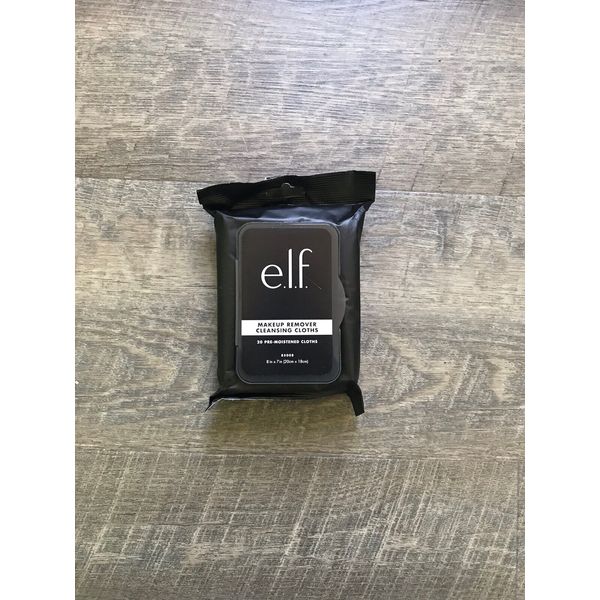 e.l.f. Makeup Remover Cleansing Cloths, Pre-Moistened 20 count New, Unopened