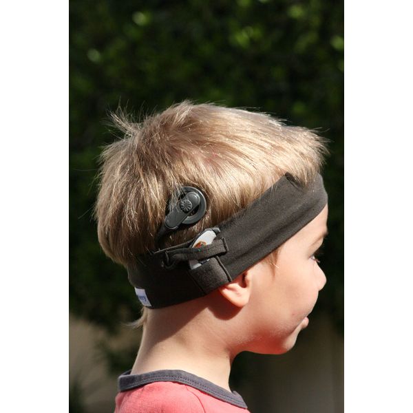 hearinghenry NAVY Standard Cochlear Implant Headband (Age 6mon- 6yrs)