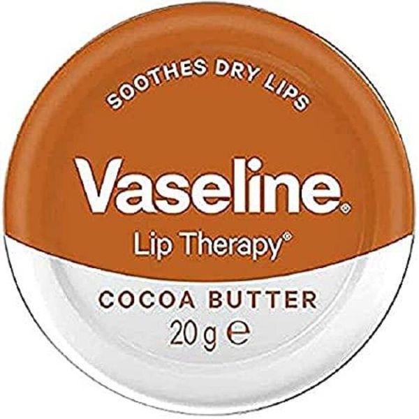 Vaseline Lip Therapy With Cocoa Butter Petroleum Jelly 20g  Pocket Size