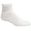 3 Pair Pack Active Pro Diabetic Socks Size 10 -13 Ankle Length - White
