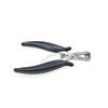 Professional Hair Extension Pliers - Steel Micro Bead & Ring Removal Tool - Rust-free Keratin Bond Remover - For Crushing Fusion Bond Hair - Ideal for All Keratin Types - Great for Salon & Hairdresser