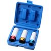 Aluminum Wheel Socket Set, Impact Wrench Compatible, Wheel Nut Socket (3)