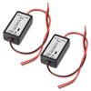 Innfeeltech 2 Pcs Car Filter Rectifier, 12V DC Car Reverse Camera Power Rectifier Power Adapter Filter