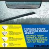 21" & 19" WIPER for MICHELIN HIGH PERFORMANCE WINDSHIELD WIPER BLADES 25-210/190