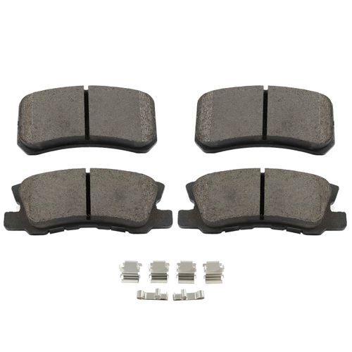 INEEDUP Brake Pads Rear D868-7743 Fit For 4PCS 2011-2014 For Chrysler For 200|2007-2010 For Chrysler For Sebring|2008-2014 For Dodge For Avenger