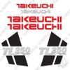 Fits Takeuchi TL250 Decals Skid Steer Loader Equipment Decals Decal Kit