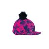 HY EQUESTRIAN DynaForce Hat Cover (Raspberry/Navy)