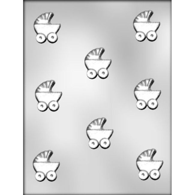 CK Products 1-1/2-Inch Baby Buggy Chocolate Mold
